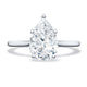 Pear Solitaire Engagement Ring