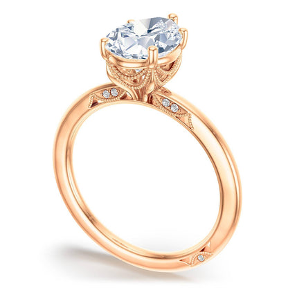 Pear Solitaire Engagement Ring