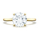 Round Solitaire Engagement Ring
