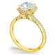 Cushion Bloom Engagement Ring