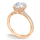 Oval Bloom Engagement Ring
