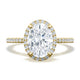 Oval Bloom Engagement Ring