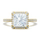 Princess Bloom Engagement Ring