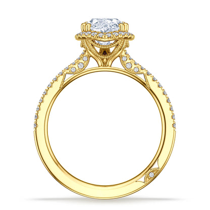 Pear Bloom Engagement Ring