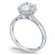 Round Bloom Engagement Ring