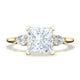 Princess 3-Stone Engagement Ring