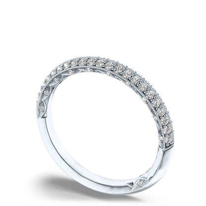 Knife Edge Wedding Band