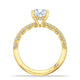 Cushion Solitaire Engagement Ring