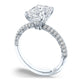 Emerald Solitaire Engagement Ring
