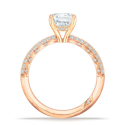 Emerald Solitaire Engagement Ring