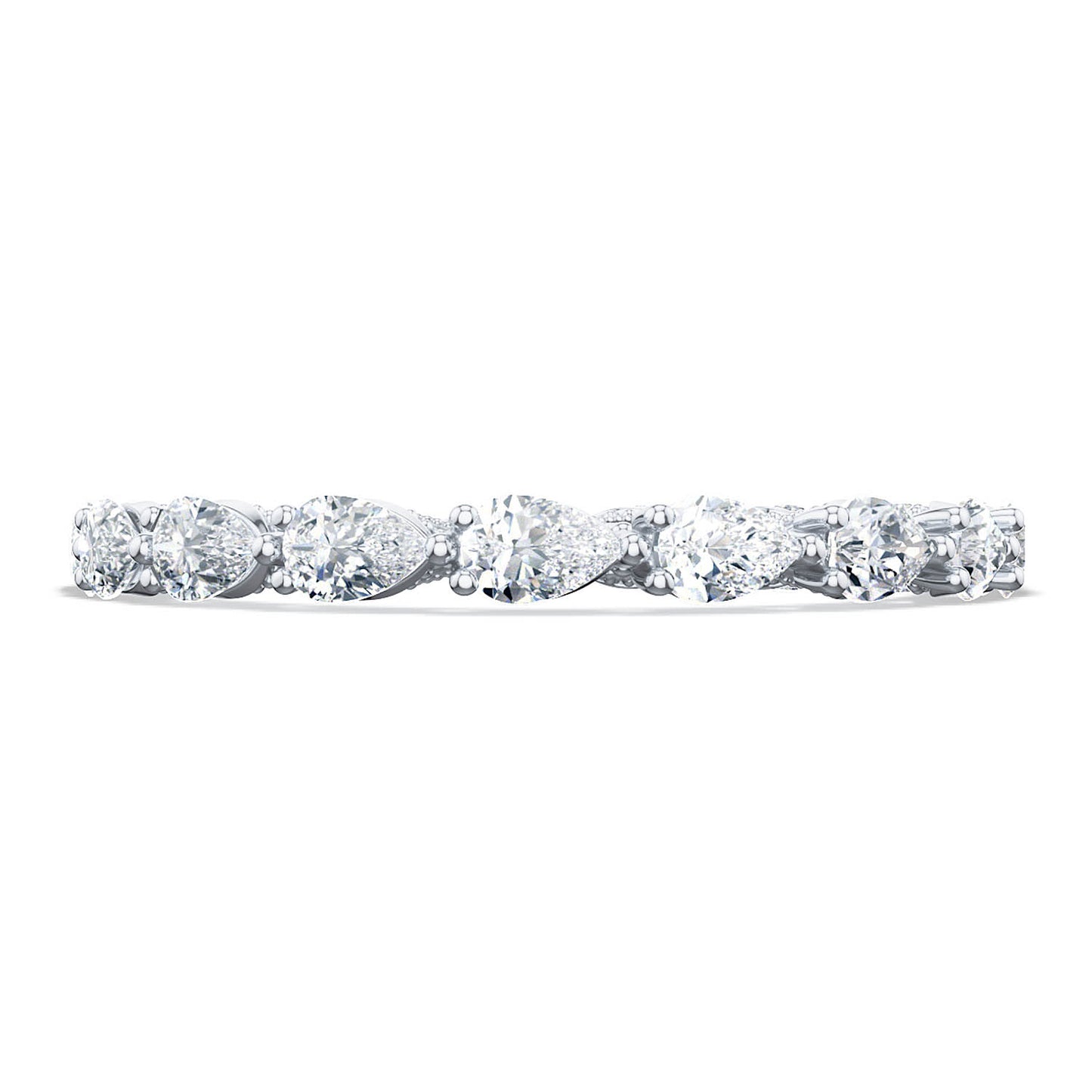 Pear Foundation Wedding Band