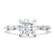 Cushion Solitaire Engagement Ring