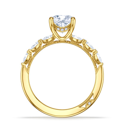 Cushion Solitaire Engagement Ring