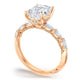 Emerald Solitaire Engagement Ring