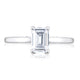Emerald Solitaire Engagement Ring