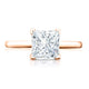 Princess Solitaire Engagement Ring