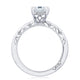 Emerald Solitaire Engagement Ring