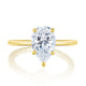 Pear Solitaire Engagement Ring