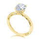 Pear Solitaire Engagement Ring