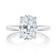 Oval Solitaire Engagement Ring