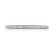 French Pavé Diamond Wedding Band