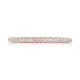 French Pavé Diamond Wedding Band
