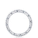 French Pavé Diamond Wedding Band