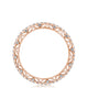 French Pavé Diamond Wedding Band