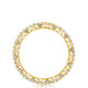 French Pavé Diamond Wedding Band
