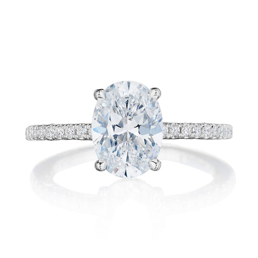 Oval Solitaire Engagement Ring