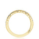 French Pavé Diamond Wedding Band