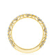 French Pavé Diamond Wedding Band
