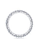 French Pavé Diamond Wedding Band