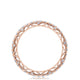 French Pavé Diamond Wedding Band