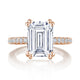 Emerald Solitaire Engagement Ring
