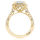 Emerald Bloom Engagement Ring