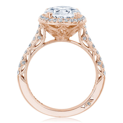 Oval Bloom Engagement Ring
