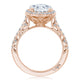 Oval Bloom Engagement Ring