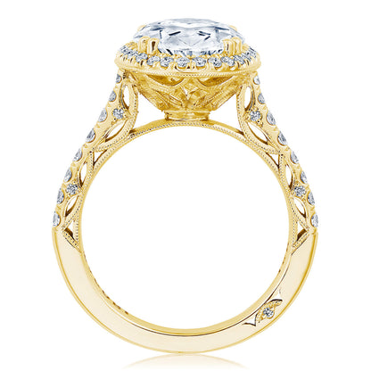 Oval Bloom Engagement Ring