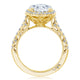 Oval Bloom Engagement Ring