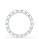 French Pavé Diamond Wedding Band