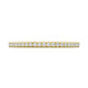 French Pavé Diamond Wedding Band