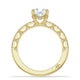 Cushion Solitaire Engagement Ring