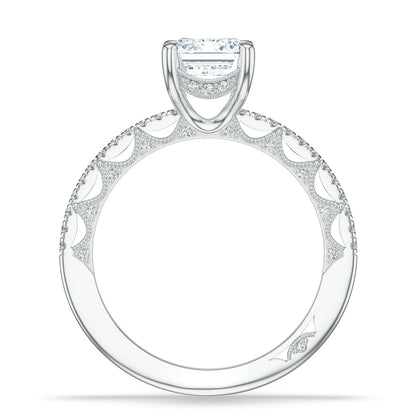 Emerald Solitaire Engagement Ring