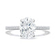 Oval Solitaire Engagement Ring