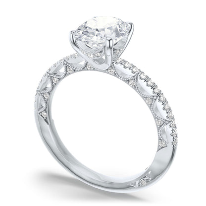 Oval Solitaire Engagement Ring