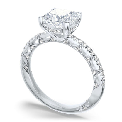 Princess Solitaire Engagement Ring