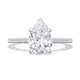 Pear Solitaire Engagement Ring