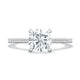 Cushion Solitaire Engagement Ring