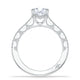 Cushion Solitaire Engagement Ring